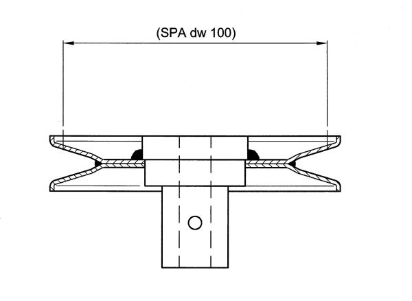 Keilriemenscheibe KUBi