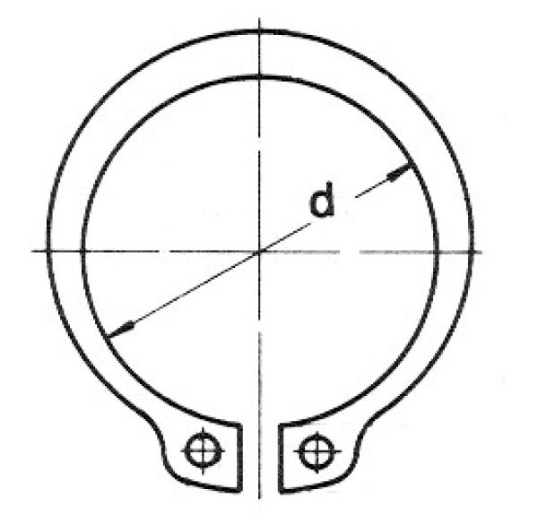 Sicherungsring 40 mm