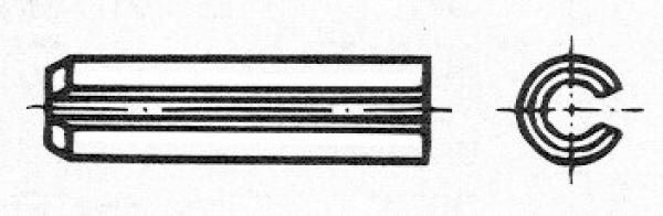 Spannhülse Ø 6x40